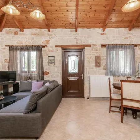 Villa Vozas - Traditional With Great View Tragaki